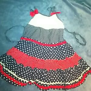 🆑🎉🇺🇸Youngland 2T Patriotic Dress